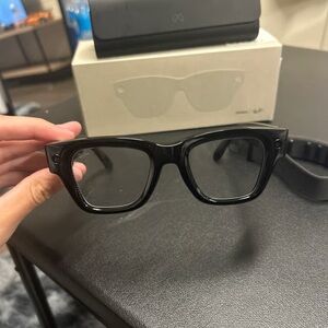Ray-Ban Glossy Black Smart Glasses